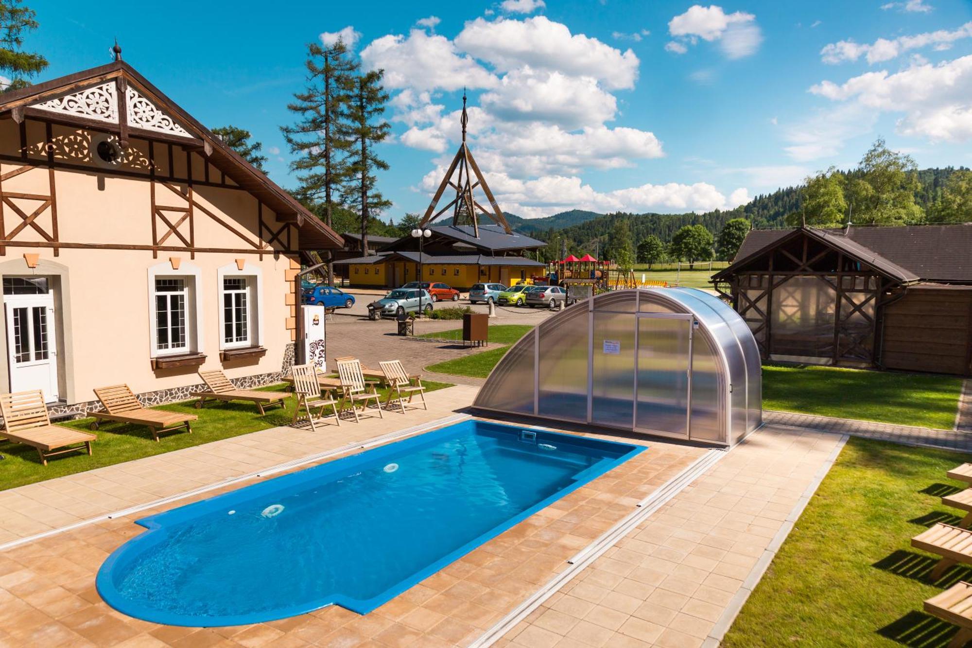 Kúpeľné domčeky - KÚPELE ČERVENÝ KLÁŠTOR Smerdžonka Exterior foto